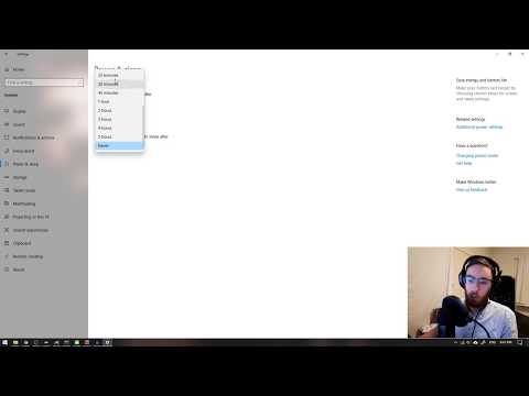 Change Power & Sleep Mode Settings | Windows 10 Tips & Tricks