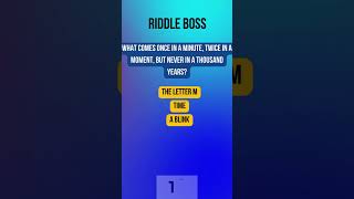 Can You Solve This Word Riddle in 20 Seconds? ⏳ #RiddleMaster
