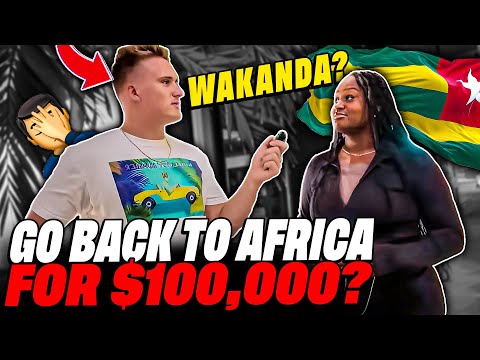 SHOCKING: Black People Would Leave America For Money - Africa Is Better???