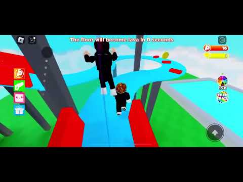 Roblox Floor is Lava Gameplay walkthrough #roblox #gamerkid #mobilegame #mobile #kidsvideo #kidgames
