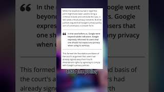 Google’s Taken Your Privacy