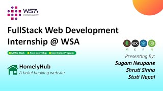 Full Stack Web Development Internship at WebStack Academy || Project Presentation || Hotel Bookings