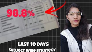 How to score 95% in 10 days |Class 10| #cbse