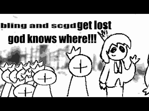 bling and scgd get lost god knows where (teh movei)