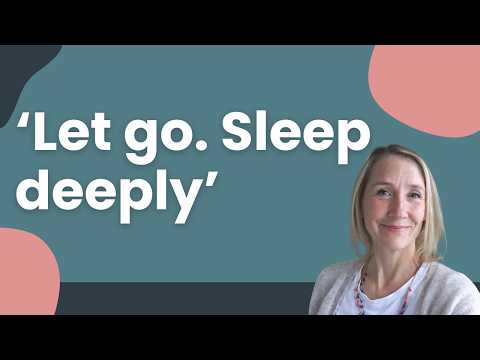 Hypnosis Meditation For Sleep / Let Go Of Worry & Stress / Guided Meditation For Sleep