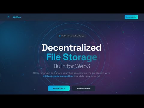 Next-Gen Storage: How WalBox Secures Your Files on the Sui Blockchain