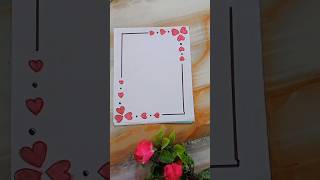 6 beautiful borderdesigns for project #frontpage #projectwork #borderdesign #notebookdesign