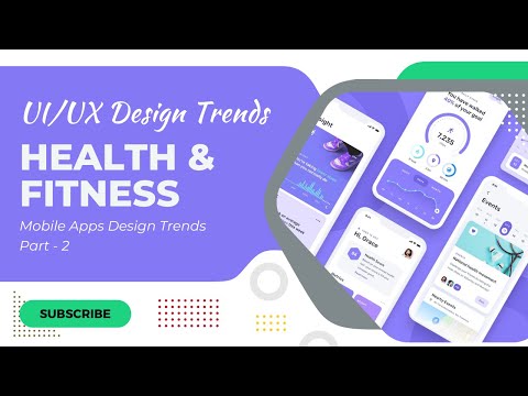 Health & Fitness Mobile UI Design Trends 2022 | Part - 2