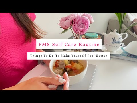 🤍 My PMS Self-Care Routine | Simple Tips to Relieve Cramps & Feel Better