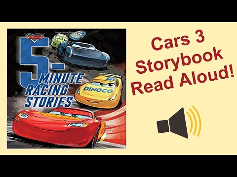NEW! Disney Cars 3 Story Read Along - A New Racer