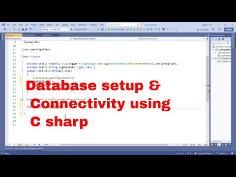 How to connect with mysql database using C sharp