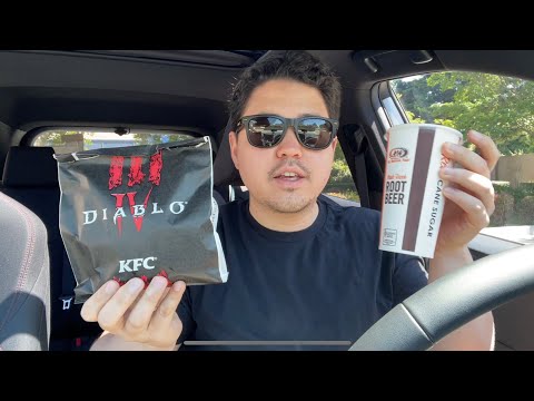 KFC Diablo IV Meal 😈🥪🥤