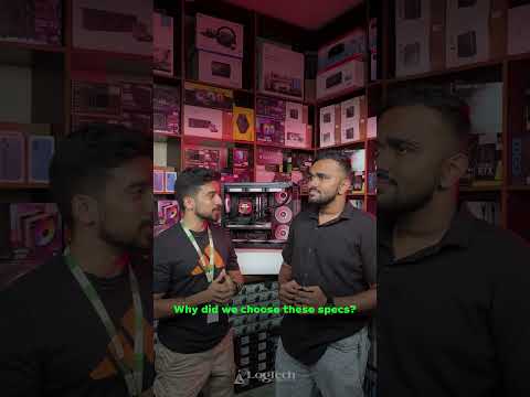Best Gaming PC 2025 | AMD R7 7800X3D | RTX 5070 | Happy Custome | LogTech #gaming #logtech