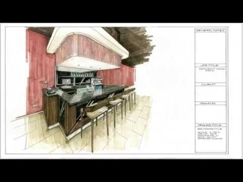 Interior Design and Interior Architecture Video (Restaurant Design)