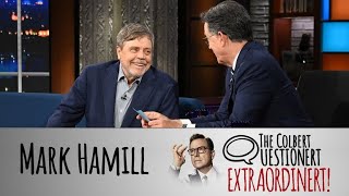Mark Hamill Takes The Colbert Questionert