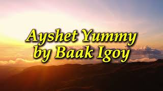 Ayshet Yummy by Shagem Lyric Visualizer