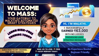Welcome to MASS:Your Gateway to Malathi's Automated Smart Strategies! #ai #trading #earnmoneyonline
