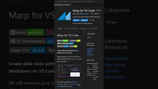 Write slides in VS Code