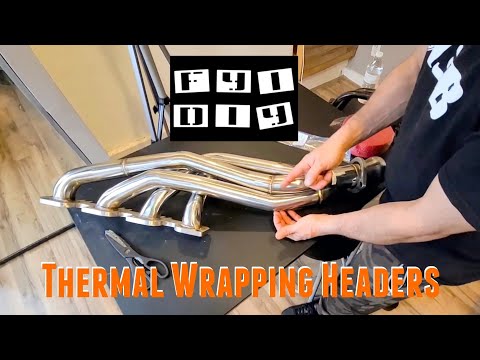 Thermal Wrapping Long Tube Headers - 5.7L V8 Hemi Durango