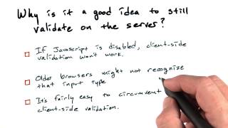 Validation issues - Mobile Web Development