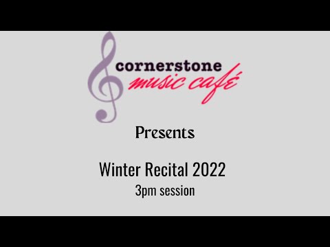 Winter Recital 2022 - 3:00pm