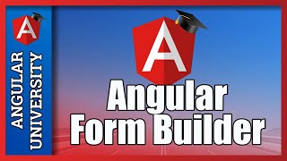 💥 Angular Form Builder API -  How to write more concise Reactive Forms