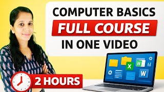 Computer Basics Full Course in One Video | Complete Computer Course in Hindi | 2 Hours