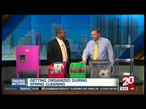 Shelving Inc CEO talks Spring Cleaning on WXYZ Detroit 3/28/16