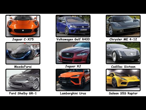 Every Car That Was Built But Never Released