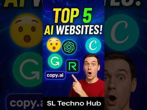 🔍Top 5 Best AI Tools for Productivity & Learning in 2025 | AI Websites You Must Try #AITools #tech
