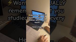 Do THIS if you wanna ace every exam 😉 #study #studygram #studyguide #examweek #studymotivation