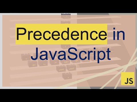Let us understand 'Operator Precedence' in JavaScript