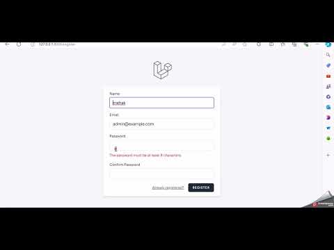 laravel auth with breez