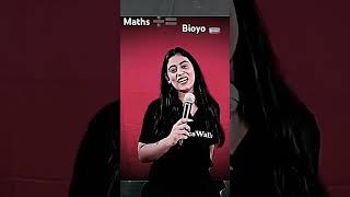 Maths vs bioyo😅😄😃 #pw  #foundation #class #students #science #maths #biology #ytshorts #youtubeshort