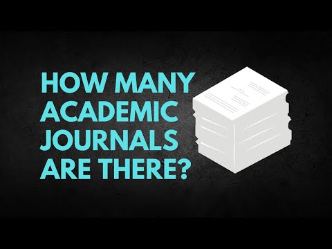 How Many Academic Journals Are There?