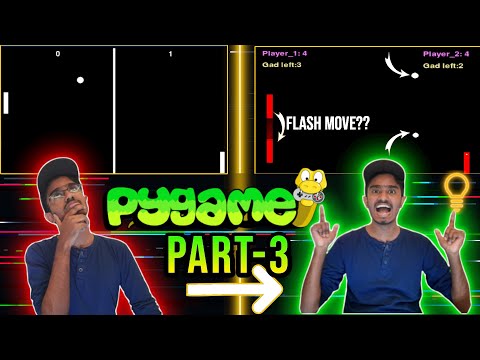 Building a Better Pong Game PART 3 | Pygame Tutorial | Pong Series