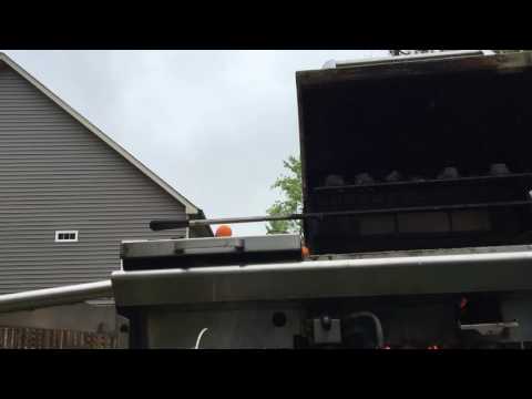 DCS grill spewing fire