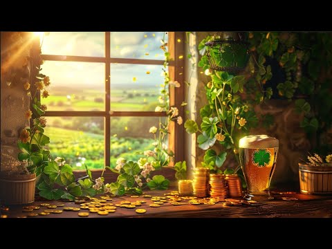 A Taste of Ireland | St  Patricks Day Free TV Screensaver | 3 Hours Irish Music | Shamrocks Ireland