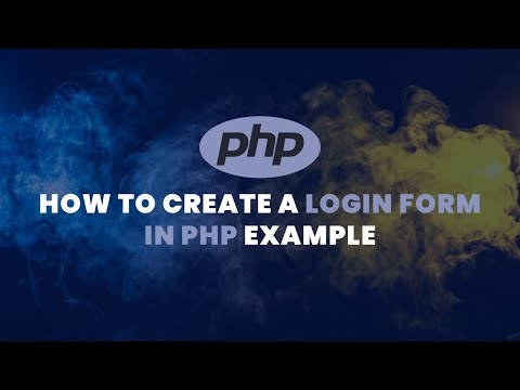 How to Create a Login Form in PHP Example