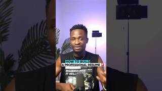 This website will build a professional resume for you #techai #shorts #ai #resumetips #viralvideo