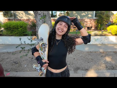 I TRIED SKATEBOARDING FOR THE FIRST TIME