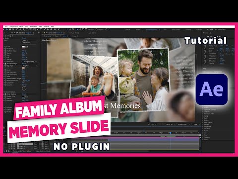 Family Album Slide  -  After Effects Template Tutorial 46410914 Videohive