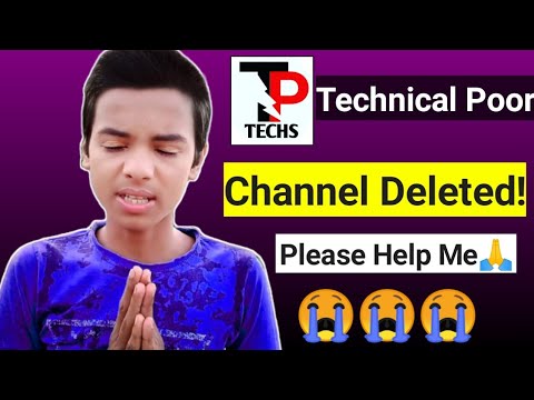 Technical Poor YouTube Channel Deleted | Please Help Me Big YouTuber🙏