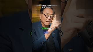 The Meaning Of Integrity And Values | ROBERT KIYOSAKI'S| #motivation #shorts