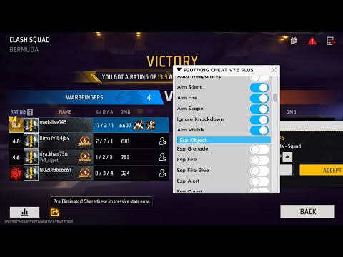 P20KING 100% antiban p20v7.6 free fire HACK 