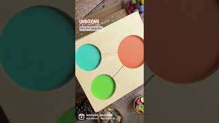 Part Whole Tray unboxing  #woodentoys  #earlymaths