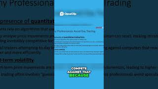 Competing with Quantitative Trading! Is Day Trading Worth It? #trading #tradinglesson