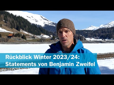 Rückblick auf den Winter 2023/24 mit Statements von Benjamin Zweifel, Lawinenwarner