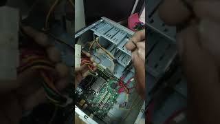 how to fix not turning on cpu in easy way. #shorts