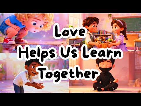 Love Helps Us Learn 💕 | Curiosity, Kindness & Self-Control Songs for Kids | SEL Music